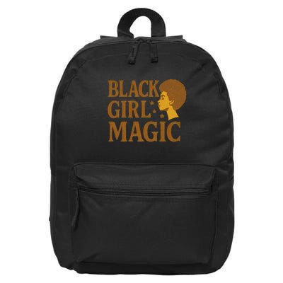 Black Girl Magic 16 in Basic Backpack