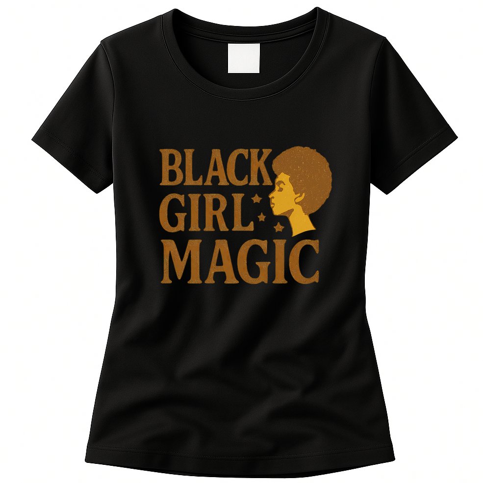 Black Girl Magic Womens T-Shirt