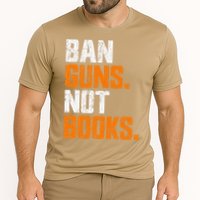 Ban Guns Not Books End Gun Violence No Gun Cooling Performance Crew T-Shirt