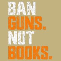 Ban Guns Not Books End Gun Violence No Gun Cooling Performance Crew T-Shirt