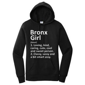 BRONX GIRL NY NEW YORK Funny City Home Roots Gift Women's Pullover Hoodie