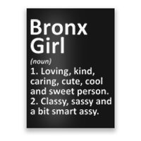 BRONX GIRL NY NEW YORK Funny City Home Roots Gift Poster