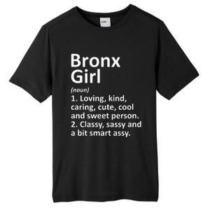 BRONX GIRL NY NEW YORK Funny City Home Roots Gift Tall Fusion ChromaSoft Performance T-Shirt