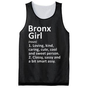 BRONX GIRL NY NEW YORK Funny City Home Roots Gift Mesh Reversible Basketball Jersey Tank