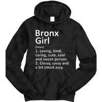 BRONX GIRL NY NEW YORK Funny City Home Roots Gift Tie Dye Hoodie