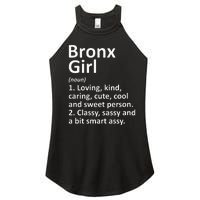 BRONX GIRL NY NEW YORK Funny City Home Roots Gift Women's Perfect Tri Rocker Tank