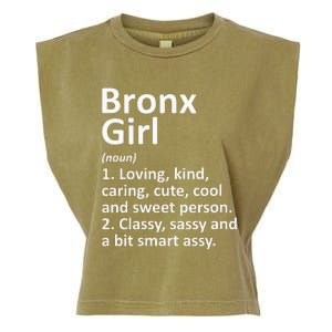 BRONX GIRL NY NEW YORK Funny City Home Roots Gift Garment-Dyed Women's Muscle Tee