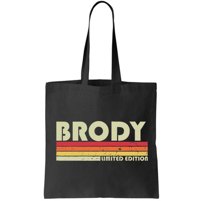 Brody Gift Name Personalized Funny Retro Vintage Birthday Bag