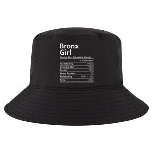 Bronx Girl Ny New York Funny City Home Roots Usa Gift Cool Comfort Performance Bucket Hat