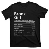 Bronx Girl Ny New York Funny City Home Roots Usa Gift T-Shirt