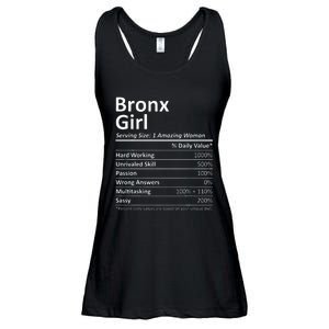 Bronx Girl Ny New York Funny City Home Roots Usa Gift Ladies Essential Flowy Tank