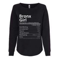 Bronx Girl Ny New York Funny City Home Roots Usa Gift Womens California Wash Sweatshirt