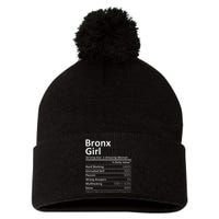 Bronx Girl Ny New York Funny City Home Roots Usa Gift Pom Pom 12in Knit Beanie