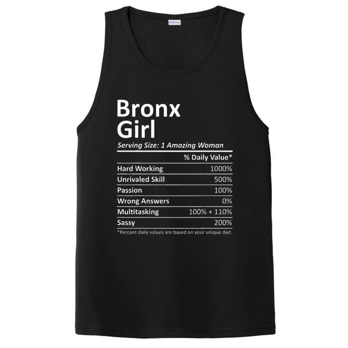 Bronx Girl Ny New York Funny City Home Roots Usa Gift PosiCharge Competitor Tank