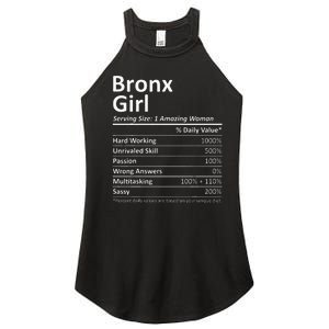 Bronx Girl Ny New York Funny City Home Roots Usa Gift Women's Perfect Tri Rocker Tank