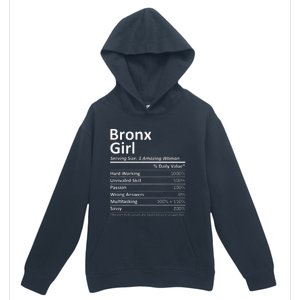 Bronx Girl Ny New York Funny City Home Roots Usa Gift Urban Pullover Hoodie