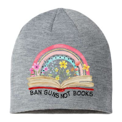 Ban Guns Not Books Gun Reform End Gun Violence Wear Orange Sustainable Beanie