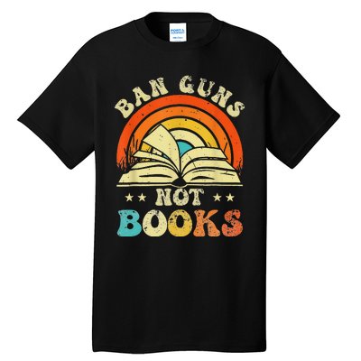 Ban Guns Not Books Tall T-Shirt