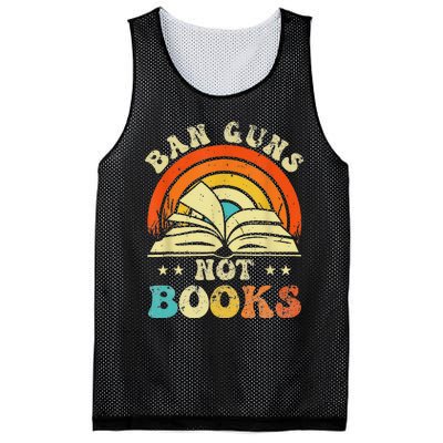 Ban Guns Not Books Mesh Reversible Basketball Jersey Tank