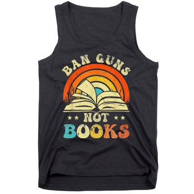 Ban Guns Not Books Tank Top