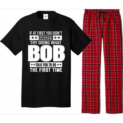 Bob Gift Name Personalized Birthday Funny Gift Pajama Set