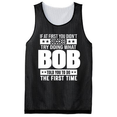 Bob Gift Name Personalized Birthday Funny Gift Mesh Reversible Basketball Jersey Tank