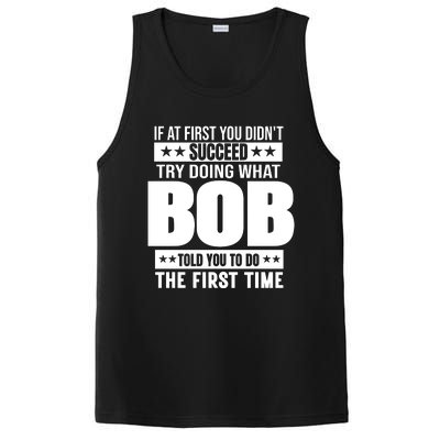 Bob Gift Name Personalized Birthday Funny Gift PosiCharge Competitor Tank