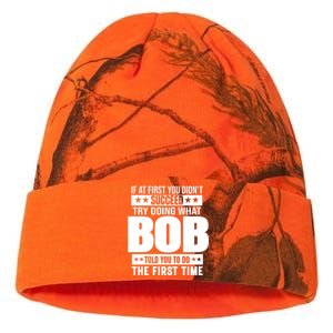 Bob Gift Name Personalized Birthday Funny Gift Kati Licensed 12" Camo Beanie