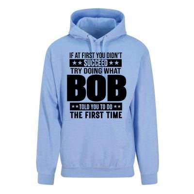 Bob Gift Name Personalized Birthday Funny Gift Unisex Surf Hoodie