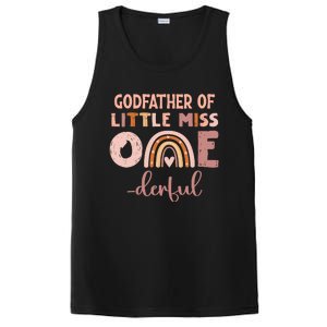 Boho Godfather Of Miss Onederful 1st Birthday Girl Cute PosiCharge Competitor Tank