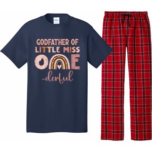 Boho Godfather Of Miss Onederful 1st Birthday Girl Cute Pajama Set