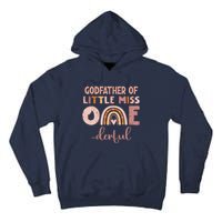 Boho Godfather Of Miss Onederful 1st Birthday Girl Cute Tall Hoodie