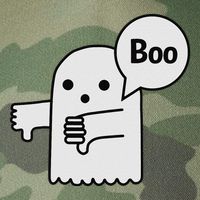 Boo Ghost Of Disapproval Legacy Tie Dye Trucker Hat