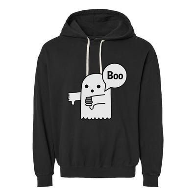 Boo Ghost Of Disapproval Garment-Dyed Fleece Hoodie