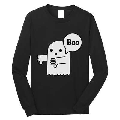 Boo Ghost Of Disapproval Long Sleeve Shirt