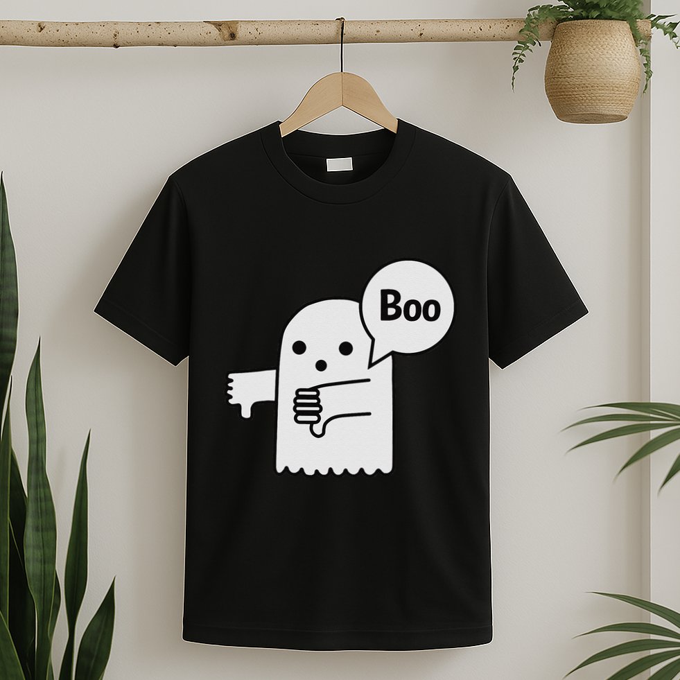 Boo Ghost Of Disapproval T-Shirt