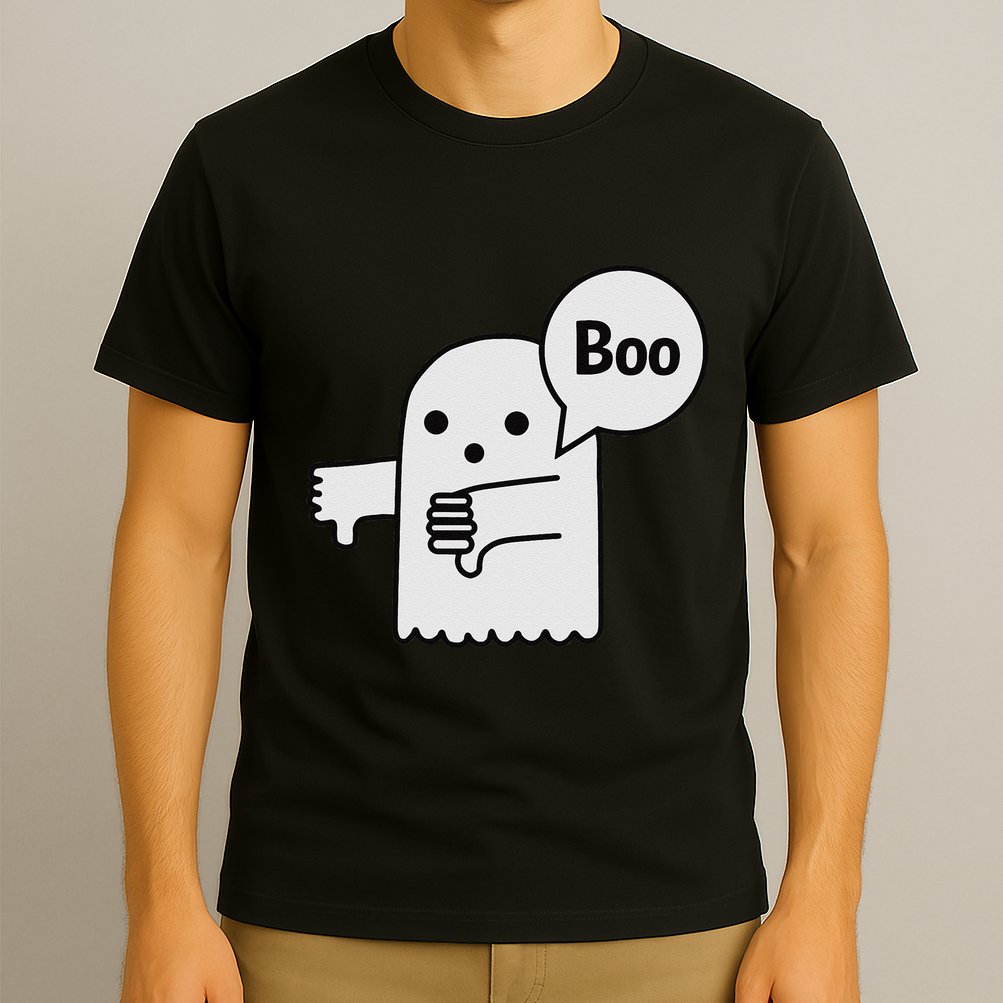 Boo Ghost Of Disapproval T-Shirt