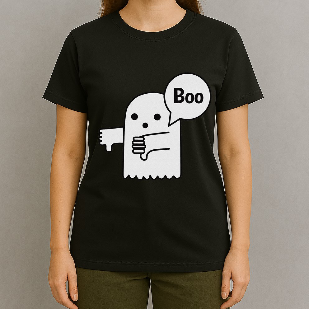 Boo Ghost Of Disapproval T-Shirt