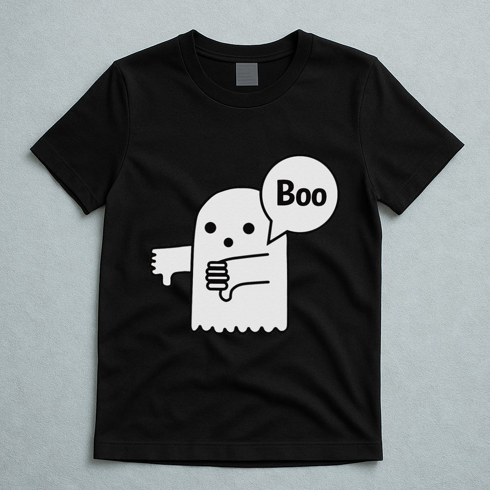 Boo Ghost Of Disapproval T-Shirt