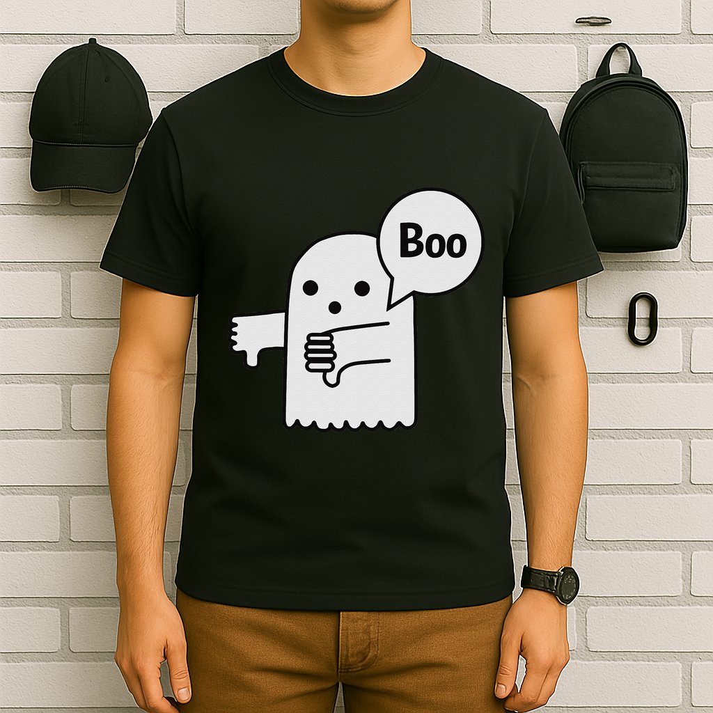 Boo Ghost Of Disapproval T-Shirt