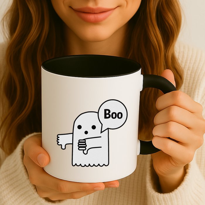 Boo Ghost Of Disapproval Mug
