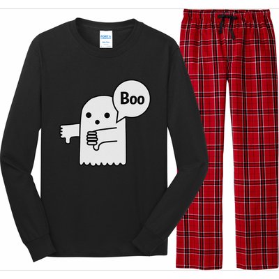 Boo Ghost Of Disapproval Long Sleeve Pajama Set