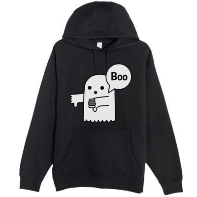 Boo Ghost Of Disapproval Premium Pullover Hoodie
