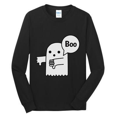 Boo Ghost Of Disapproval Tall Long Sleeve T-Shirt