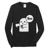 Boo Ghost Of Disapproval Tall Long Sleeve T-Shirt
