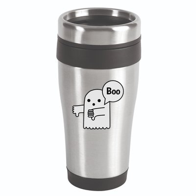 Boo Ghost Of Disapproval 16oz Travel Tumbler