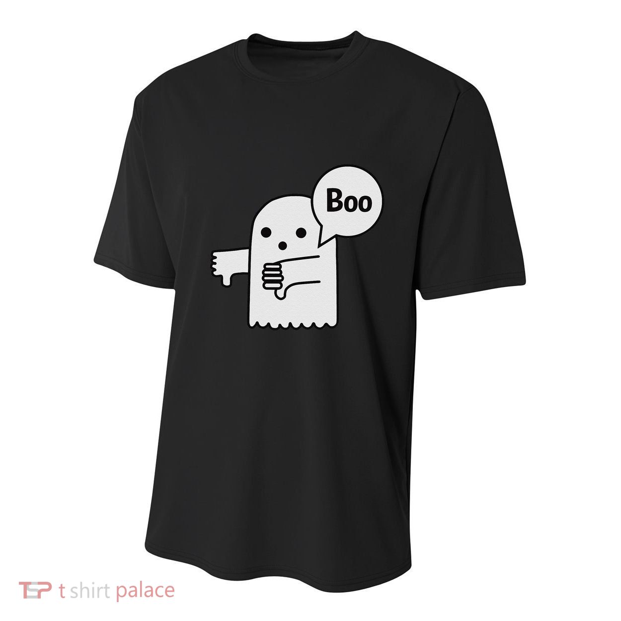 Boo Ghost Of Disapproval Youth Performance Sprint T-Shirt