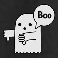 Boo Ghost Of Disapproval Golf Towel