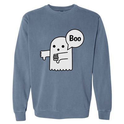 Boo Ghost Of Disapproval Garment-Dyed Sweatshirt