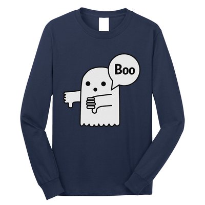 Boo Ghost Of Disapproval Long Sleeve Shirt